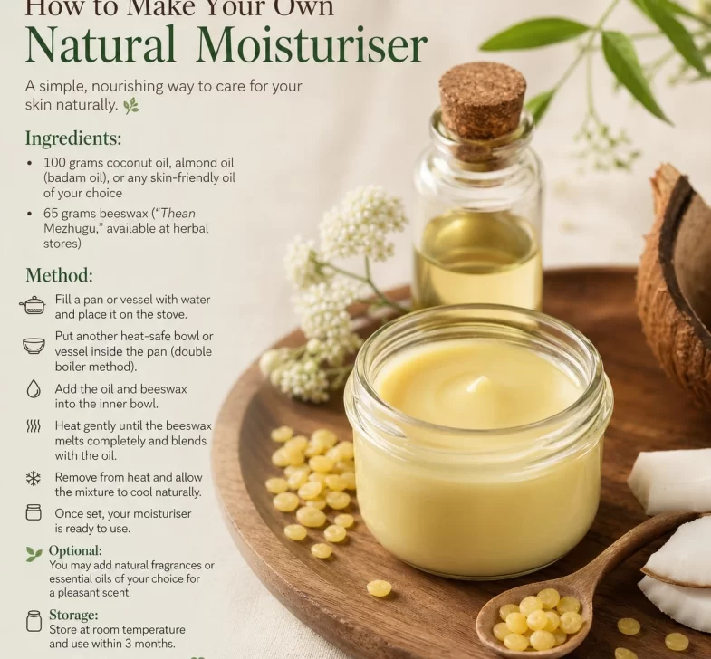 🌿 How to Make Your Own Natural Moisturiser